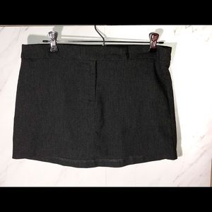 Black Wet Seal Mini Skirt